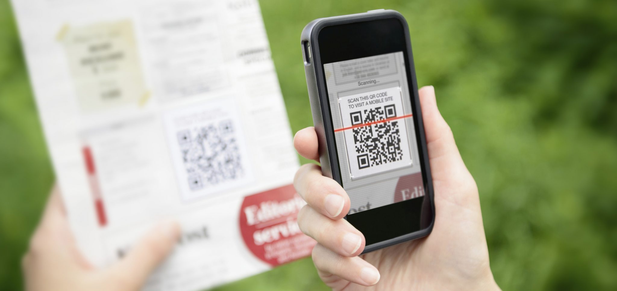 Impression QR Code Flyer