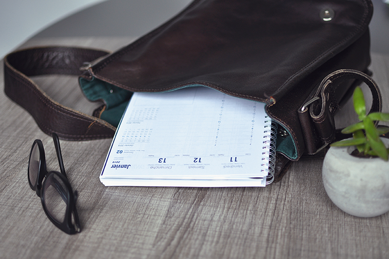 Agenda de bureau personnalisé