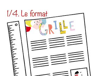 Agenda de bureau personnalisé, jouez la différence ! 1/4 LE FORMAT