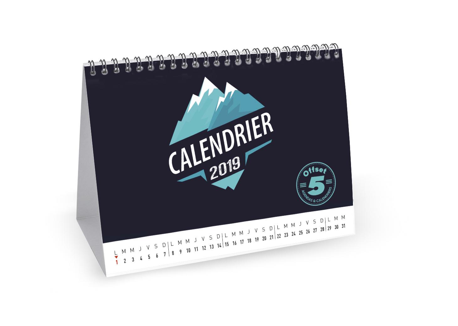 Impression calendriers