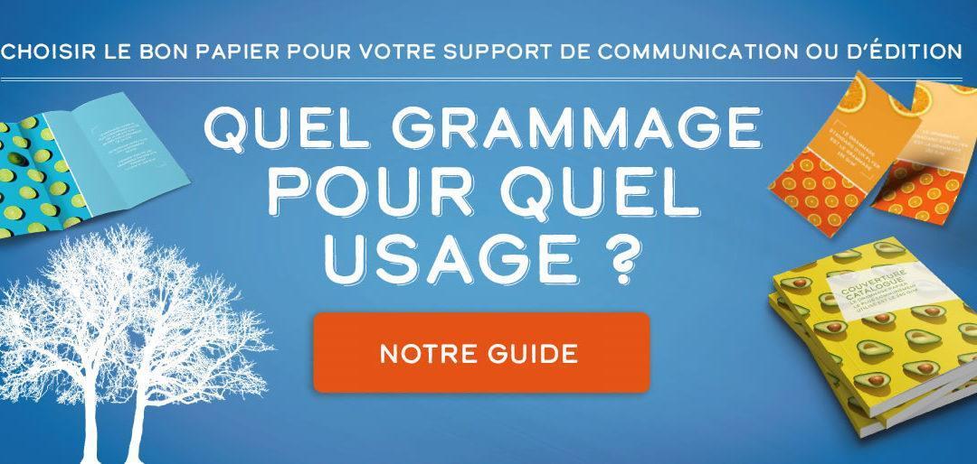 Quel grammage papier pour quel usage ?