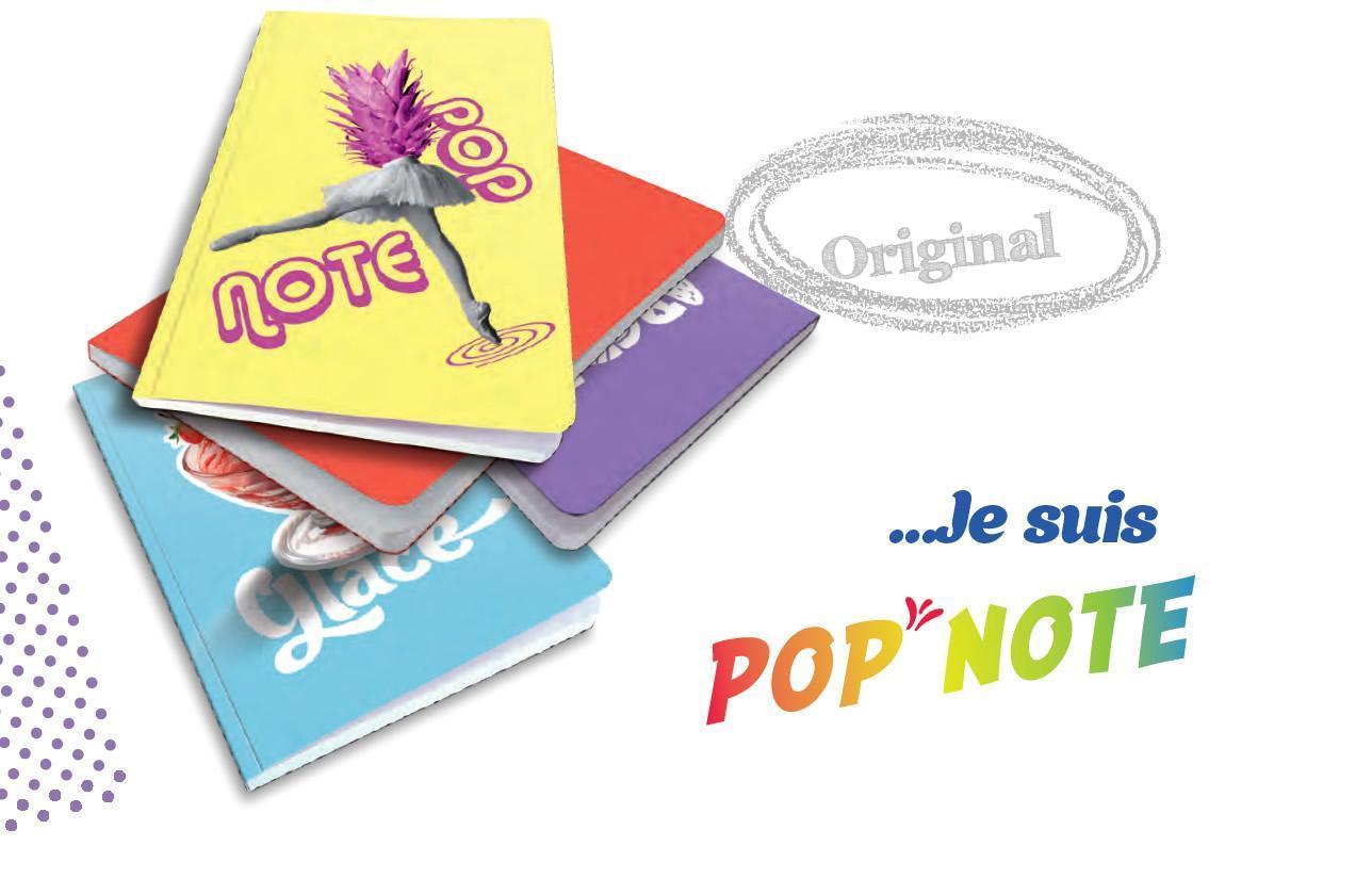 Carnet de notes POP'NOTES