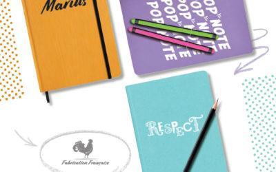 Marius, Pop’Note, Respect. DES CARNETS DE NOTE PERSONNALISABLES POUR BOOSTER VOTRE COMMUNICATION !