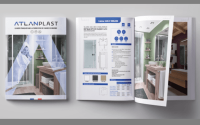 ATLANPLAST – Leader Francais de la fabrication de cabines de douches – PROJET AGENCE OFFSET 5