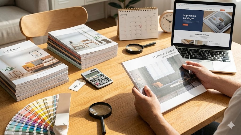 Impression catalogue : comment concilier prix, qualité et délais avec un imprimeur ?