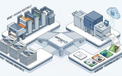 Quelles différences majeures entre une presse offset et une presse numérique de production ?